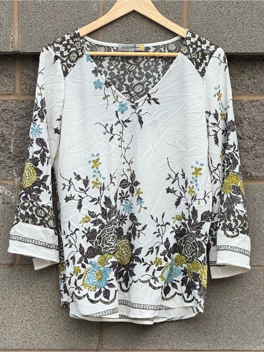 Women’s Figueroa & Flower Boho Blouse Small